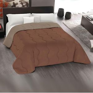 MAXIME MAISON - Sprei 245x265 Ideaal voor de Koude Seizoenen (300 gr/mq) 100% Extra Zachte Microvezel, Dubbelzijdig Thema Dubbele Kleuring, Made in Italy (Colorazioni)