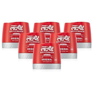 Brylcreem Original Light GLOSSY HOLD Men Hair Styling Cream Red TUB 150ml