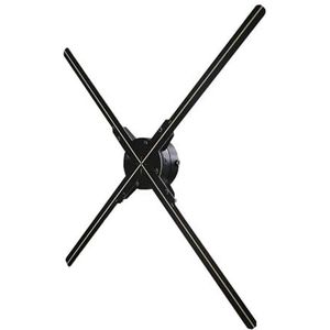 Wifi-app 4K Kerstmis Hologram Display Fan Projector Hologram Fan 3D Hologram Projector