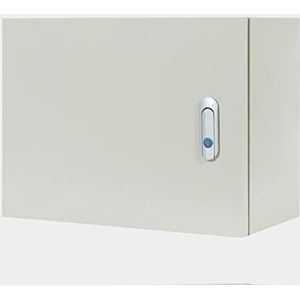 Electric Connection Box Shell Waterdichte elektrische doos van staal met scharnierend deksel, slot en montageplaat for buiten binnen(400x250x400mm)