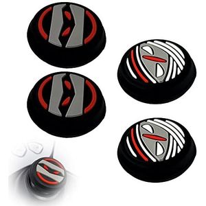 MatoSan® 4 stuks 3D-controllerdoppen voor Xbox One Series Nintendo Switch Pro Playstation 5 accessoires PS4 PS5 controller accessoires sticks joystick bescherming stick bits