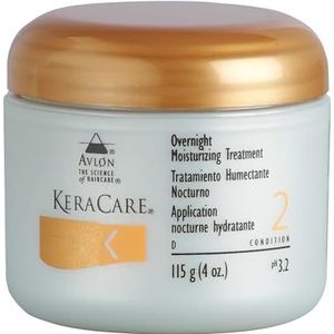 Avlon KeraCare Nachtelijke Hydraterende Behandeling, Conditie 2, 115g/4 oz.