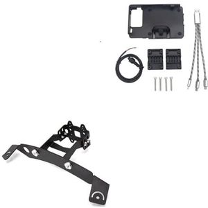 Navigatiebeugelbord GPS Voor BMW K1300GT K1200GT K 1200 1300 GT Motorfiets Telefoon GPS Mount USB En Draadloos Opladen Navigatie Beugel Standhouder Navigatie beugel(USB and Stand)