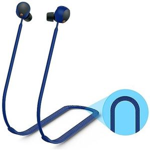 Oortelefoon Siliconen Anti-Loss Touw Headset Opknoping Rop Anti Lost Strap Voor Sony WF-1000XM5 Draadloze Hoofdtelefoon Lanyards (Blauw)