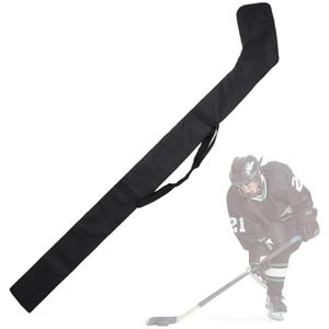 BOSREROY Twee schouderbanden Hockey Stick draagtas, ijsveld hockey opbergtas voor kinderen en volwassenen, reizen hockeystick accessoires tas, afmetingen 144 x 33 cm