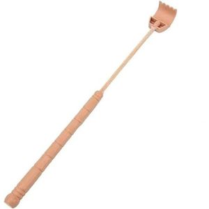 Pxiryanlow Houtkleur Telescopische Rugkrabber, Krabben Backscratcher Producten Massager Jeuk Gezondheid N1E5 Schraper Telescopische Uitschuifbare Kit Terug, Massage Gereedschap en Apparatuur