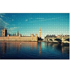 Jigsaw Puzzel 1000 Stuks Westminster Bridge Met Big Ben In Londen Houten Puzzel Volwassen Tradities Puzzel Voor Kinderen Familiespellen 1000 Stuks Puzzel Grote Puzzels