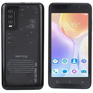 Y30S Smartphone, 5.0 Inch HD Volledig Scherm 2GB 32GB Dual Sim 5MP Front en 2MP Achter HD Camera Ontgrendeld Smartphone met Gezichtsherkenning(zwart)