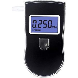 Digitale ademalcoholtester Autoblaastest Draagbare politie Alcoholmeter Wijntest AT818