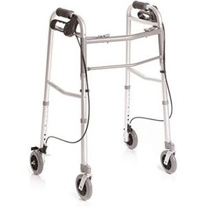 EASYRED - Inklapbare rollatoren met 4 wielen - handrem.