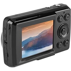 HD mini digitale camera's, point and shoot digitale camera's 2,4 inch 16MP 720P 30FPS 4x zoom videocamera camcorder voor kinderen, tieners, kamperen, buiten, school (zwart)