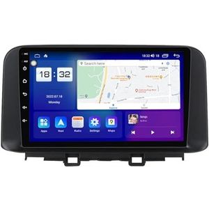 Android 14 Dubbel Din Autoradio Voor Hyundai Encino Kona 2018-2020 Hoofdunit 9""IPS Touchscreen Multimediaspeler met achteruitrijcamera Ondersteuning Carplay Bluetooth GPS Sat Nav RDS SWC(T1 8Core 8+12