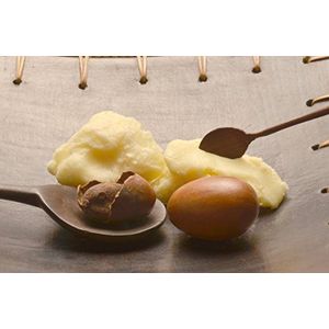 100% pure LiveMoor ongeraffineerde Shea boter, cosmetische kwaliteit, 1 kg