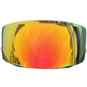 Motorhelm vizier lens, Helmvizier, I90-vizier for HJC HJ33 I90-helmschild Uv-bescherming Capacetes Visera Winddicht Cascos Windscherm Moto Helmen Onderdelen (zwart - alleen for gebruik overdag)(Revo D