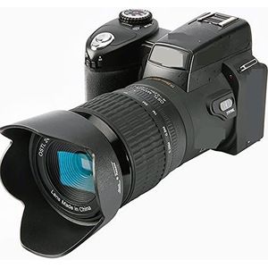 Digitale Camera, 24X Optische Zoom Telelens Groothoek Professionele Digitale Fotocamera SLR Zaklamp 33MP 1080P Recorder 3 ""Scherm(16G SD Card,NO Flashlight)
