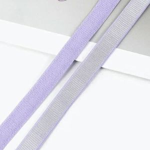 10/20 Meter 6mm-25mm Nylon Elastische Banden Voor Bh-bandjes Rubberen Band Webbing Schouderband DIY Kledingdecoratie Naai Accessoires-Lichtpaars-6mm-10