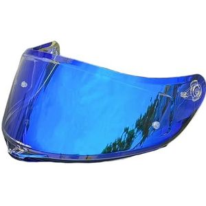 Motorhelm vizier lens, Helmvizier, K5-schildvervanging for AGV K1 K1S K3SV K5 K5S Gezichtsvizier Vizier Uv-bescherming (basis)(Revo Clear Blue-day and Night)