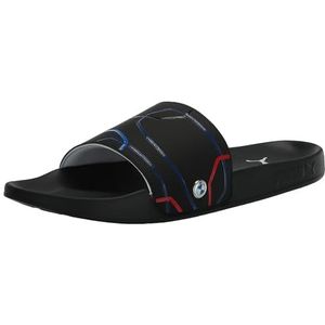 PUMA BMW MMS Leadcat 2.0 Grafische Slide Sandaal voor heren, Puma Zwart, 44.5 EU