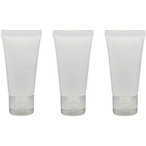 20Pcs 15Ml/0.5oz Transparante Lege Hervulbare Plastic Zachte Verpakking Buizen Fles Container Voor Body Lotion Cosmetica Monster Shampoo Douchegel Cleanser