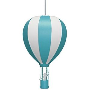 R&M Coudert Plafondlamp voor kinderkamer, heteluchtballon, turquoise