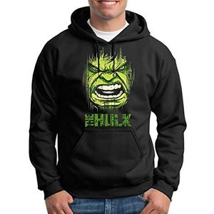 TShirt-People Hulk Face Hoodie Heren