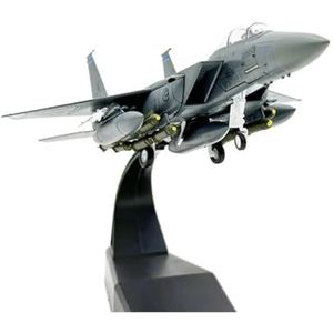 Alleen thuis speelgoed heren herenbureau hij jongens voor 1/100 F15E Fighter Simulation Diecast Model Collection Aircraft