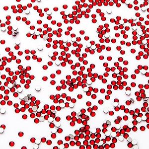 1440 stuks kristallen steentjes, glazen platte strass steentjes edelstenen voor nail art ambachten en nageldecoratie make-up kleding schoenen - Siam - SS8