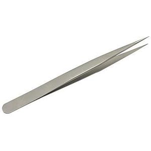 EMEDA Volume wimper pincetten Recht Vetus pincet van roestvrij staal voor het bevestigen van individuele wimperextensions Professioneel make-up pincet 00-SA straight lash tweezers