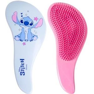 Disney - Stitch - Haarborstel - Haaraccessoires voor Meisjes - Ontwarrende Kam - Anti-Trekborstel