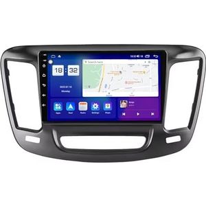 Android 14 autonavigatie in-dash autoradio-ontvanger voor Chrysler 200 200C 200S 2015-2019 dubbel Din 9 inch touchscreen autoradio met satellietnavigatie Bluetooth handsfree RDS SWC(Y2 8Core 4+64G)