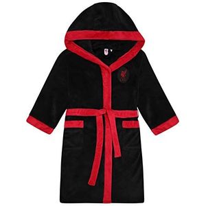 Liverpool FC - Fleece badjas met capuchon voor mannen - Officieel - Clubcadeau - Zwart - XL
