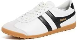 Gola - Bullet - Leren Veterschoenen - Zwart - Dames