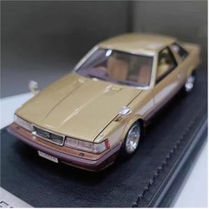 Schaal Automodel Voor Toyota 2800GT Z10 1:43 Tweedeurs Sedan Gouden Automodel Miniatuur Auto Klassieke Collectie Cars Replica