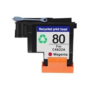 Zwarte printkop compatibel met HP80 HP80 printkop Designjet 1050 1055 1055 printer C4820A C4821A C4822A C4823A(C4822A M 1PC)