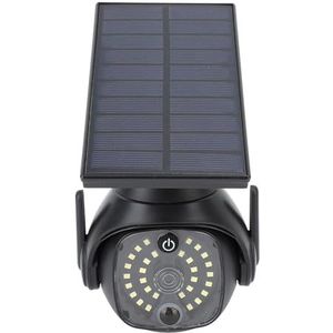 Solar Sensing Light 300lm 3 Modi Waterdicht Gesimuleerde Camera Bewegingssensor Lamp Beveiliging LED-schijnwerper voor Tuin Yard Straat