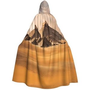 SSIMOO Piramides van Egypte prachtige vampiermantel voor rollenspel, gemaakt voor onvergetelijke Halloween-momenten en meer