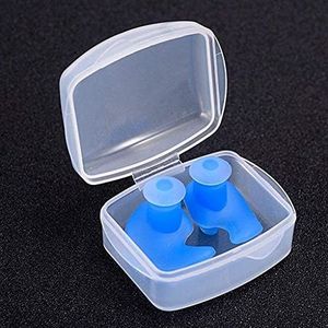 Oordopjes for slaap, herbruikbare ruisonderdrukkende oordopjes om te slapen, ruisonderdrukkende oordopjes, zachte siliconen oordopjes bescherming tegen water en geluid Zachte zwemoordop (kleur: blauw)