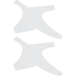 Baardstyling-gereedschap, 2 sets perfecte en veilige contourbaardgeleider-sjabloon, tijdbesparende eyeliner voor lichaamsverzorging