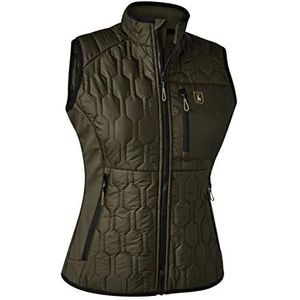 Deerhunter Lady Mossdale Quilted Waistcoat Forest Green