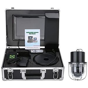 Onderwaterviscamera, 9 inch 20m / 50m / 100m onderwater vissen videocamera viszoeker IP68 Waterdicht 20 Le DS 360 graden roterende kijkcamera(FX9-50M)