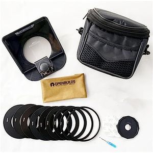 Teleprompter, Draagbare Prompter Smartphone Teleprompter for telefoon en camera for nieuws Live Interview Speech, Online onderwijs livestreaming(T4)