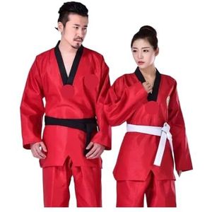 Karate Judo Training Competitie Kleding Taekwondo Uniform Blauw Trainingspak Kung Fu Uniseks Kostuums voor Mannen Vrouwen