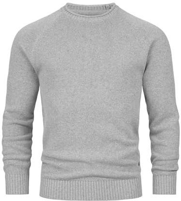 INDICODE JEANS Trui 'Massum'  grijs