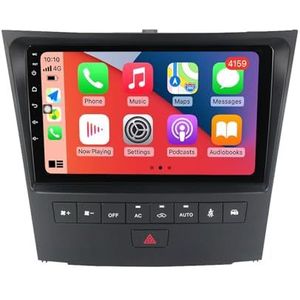 Android 13.0 Radio 2 Din Auto Stereo 9"" Touchscreen Autoradio Voor Lexus GS GS300 400H 2004-2011 met Bluetooth/wifi/GPS Navigatie/FM Radio/Stuurwielbediening/AHD Omgekeerd Beeld (Size : M6O0S(6G+12