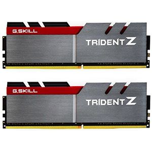 G.Skill - Trident Z - RAM Geheugen - Grijs/Zwart/Rood - 16GB DDR4 3200MHz (2 x 8 GB)