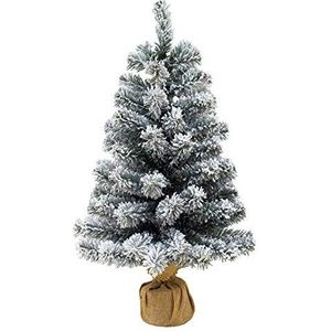 STI Kerstboom Pinetto sneeuwbedekt, 60 cm, klein en zeer mooi en realistisch