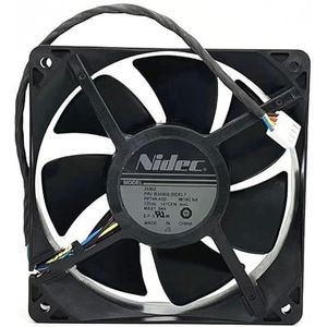 For B35502-35DEL7 Speed Regulating Fan for Motherboard, 150CFM Airflow, 4300RPM, Durable Double Ball Bearing Design High-Performance 12CM 12V 1.40A LMNCBVYA