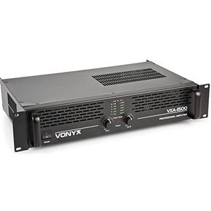 Skytec SKY-1200 II Audioversterker, 2.0, 90 dB, 600 W, 220-240 V, 50 Hz, 48,2 cm