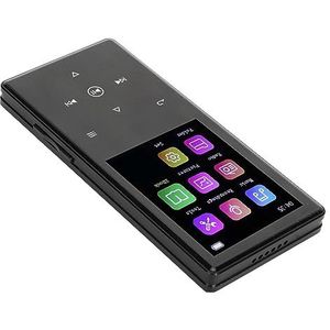 MP4-speler, MP3-speler Ruisonderdrukking Ultradunne HiFi Lossless Sound E-Book Multifunctioneel Dagelijks Gebruik (64GB)