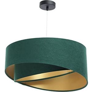 Hanglamp Henny P Velours groen & goud Ø 45 cm 11102